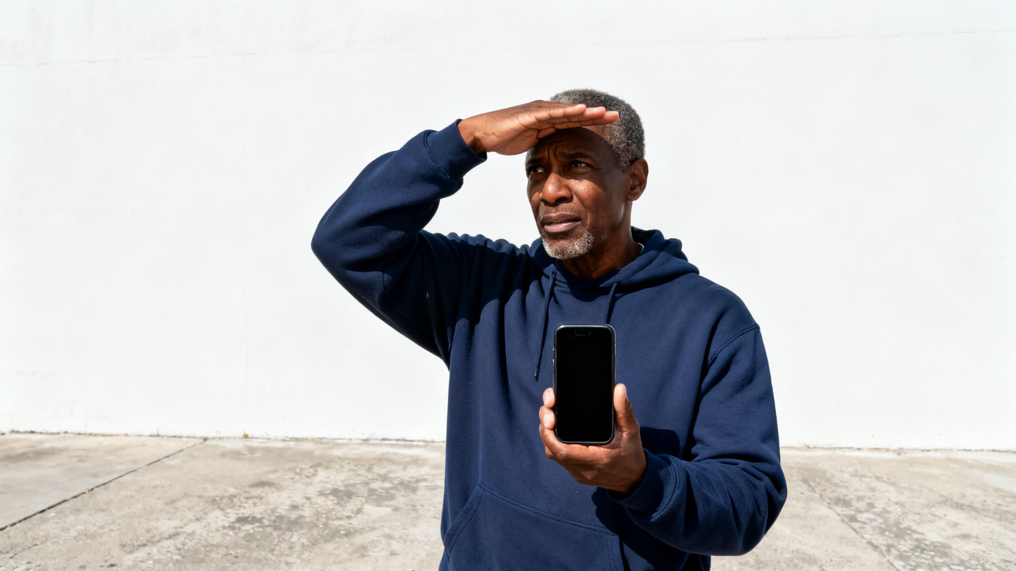 A person struggles with CAPTCHA and online verification steps as accessibility barriers.