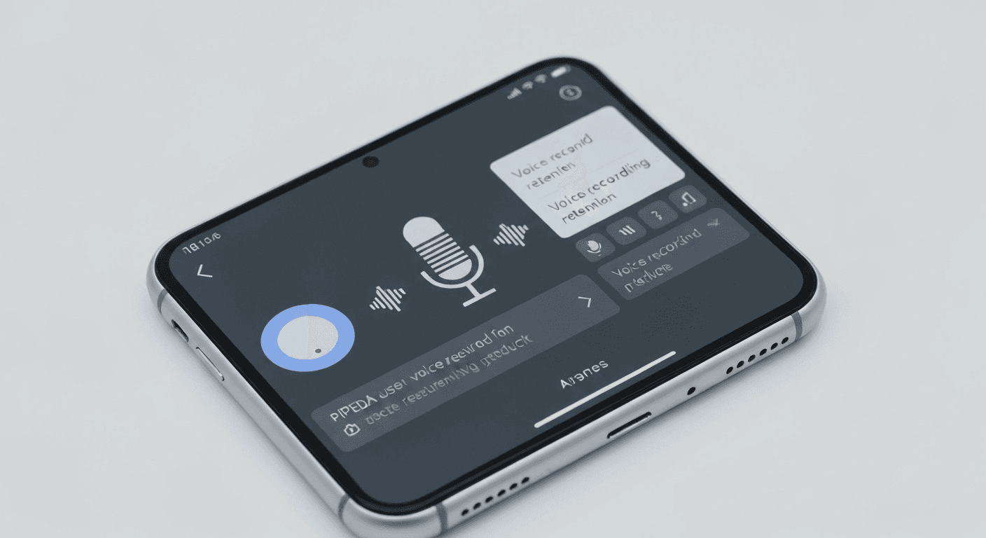 Visualizing what PIPEDA means for voice recording retention in accessibility products.